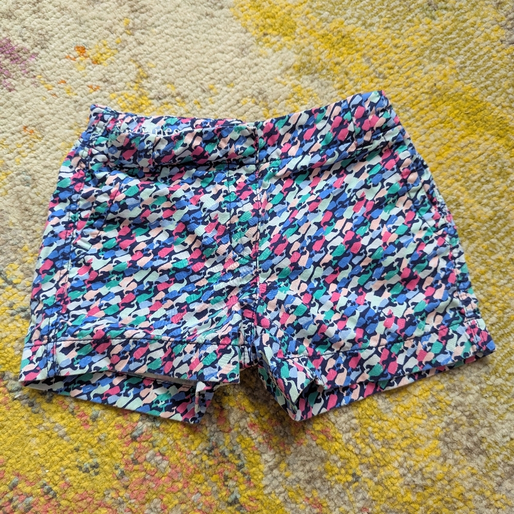 Sz 6 Vinyard Vines Multicolored Whales Adjustable Waist